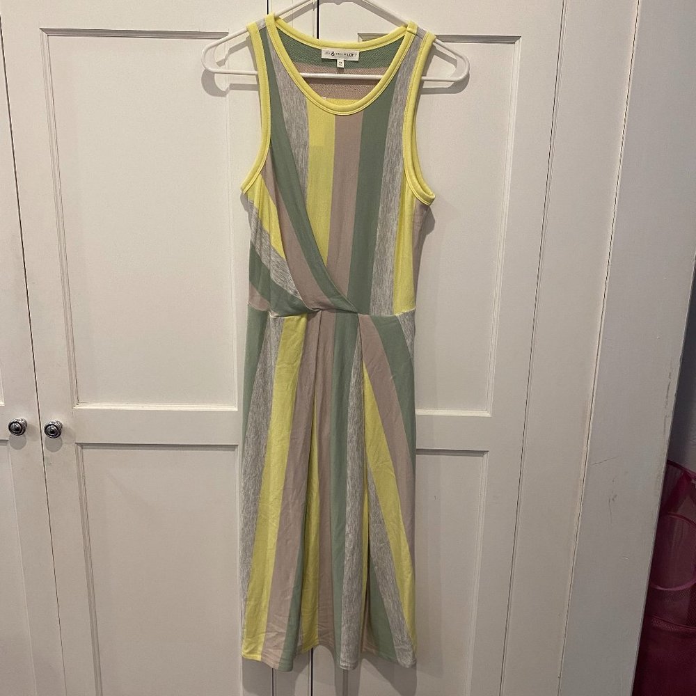 NWT - Lou & Grey for LOFT striped dress - Size XS